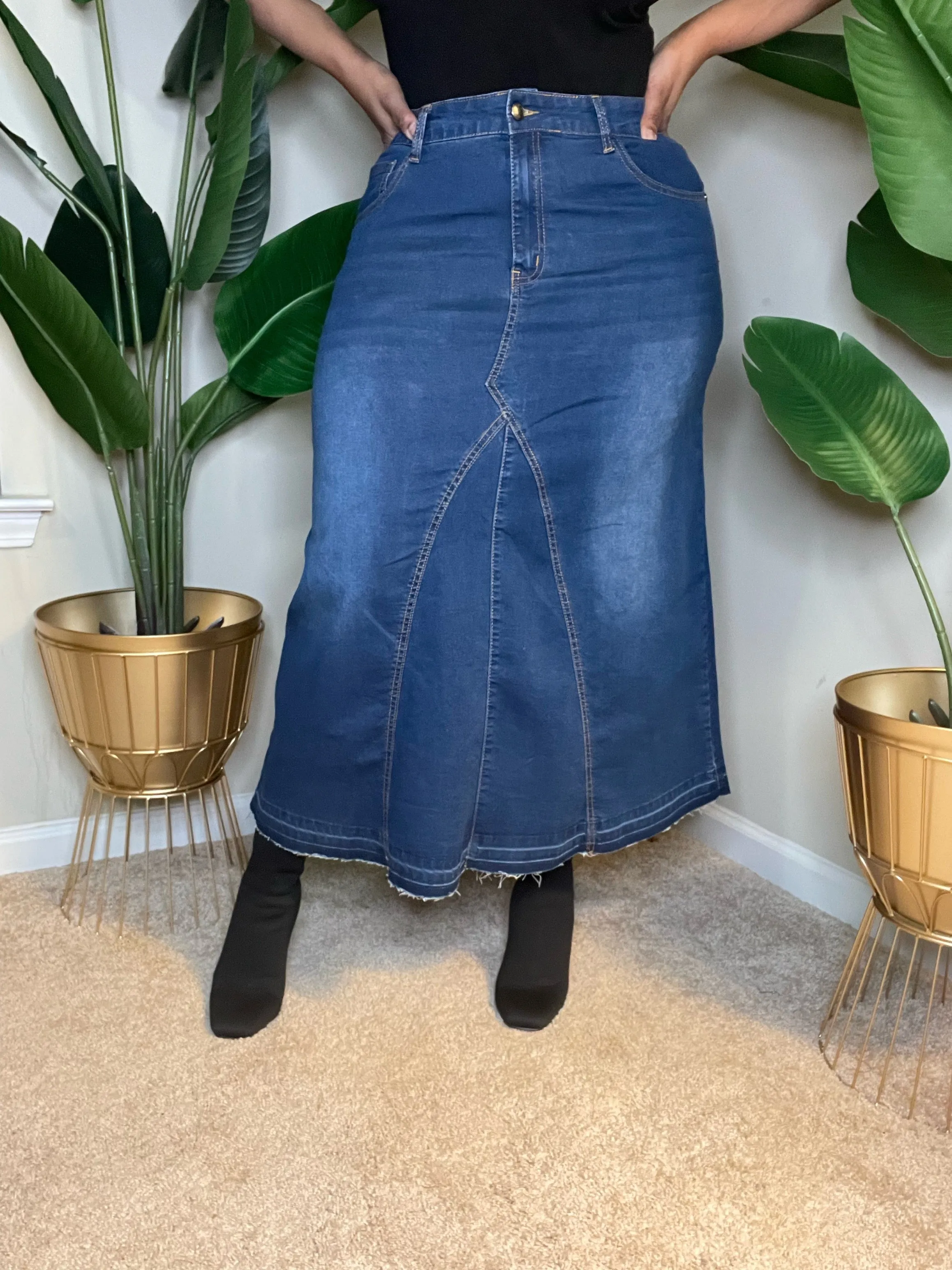 DENIM FLARE (Dark Denim)