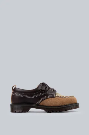 DR MARTENS LOWELL DARK BROWN LIGHT TAN
