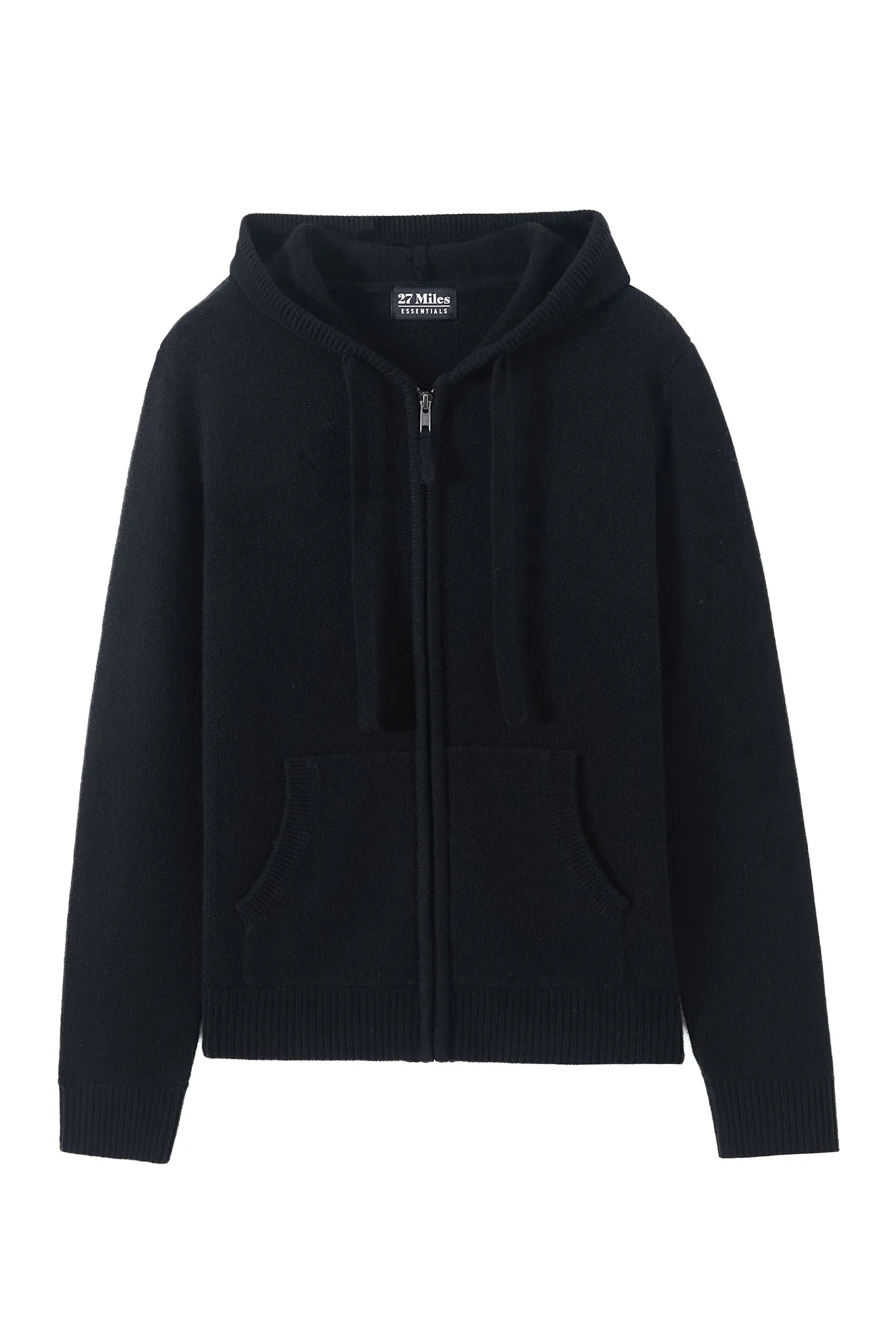 Elora Cashmere Zip Hoodie