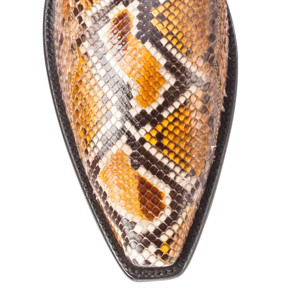Fancy Python 14" - Orange and Black