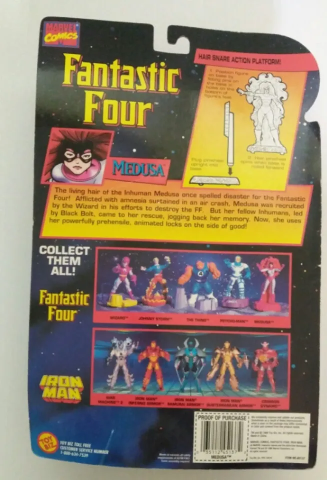 Fantastic Four Action Figure Medusa