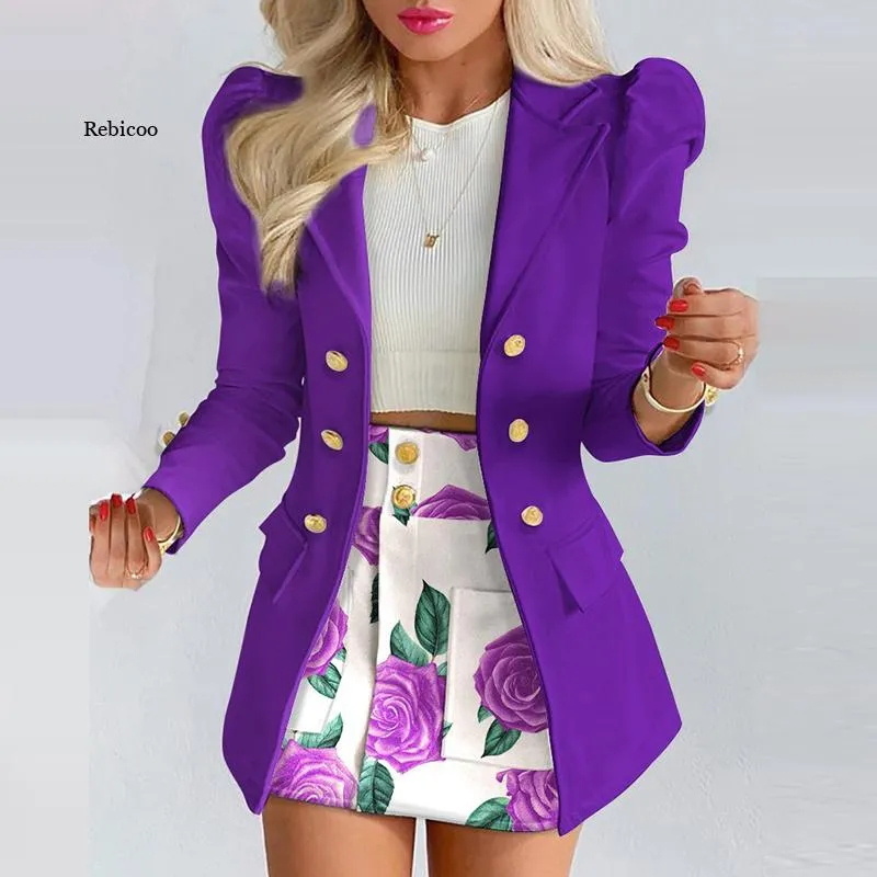 Fashion Slim Short Mini Dress 2 Piece Set