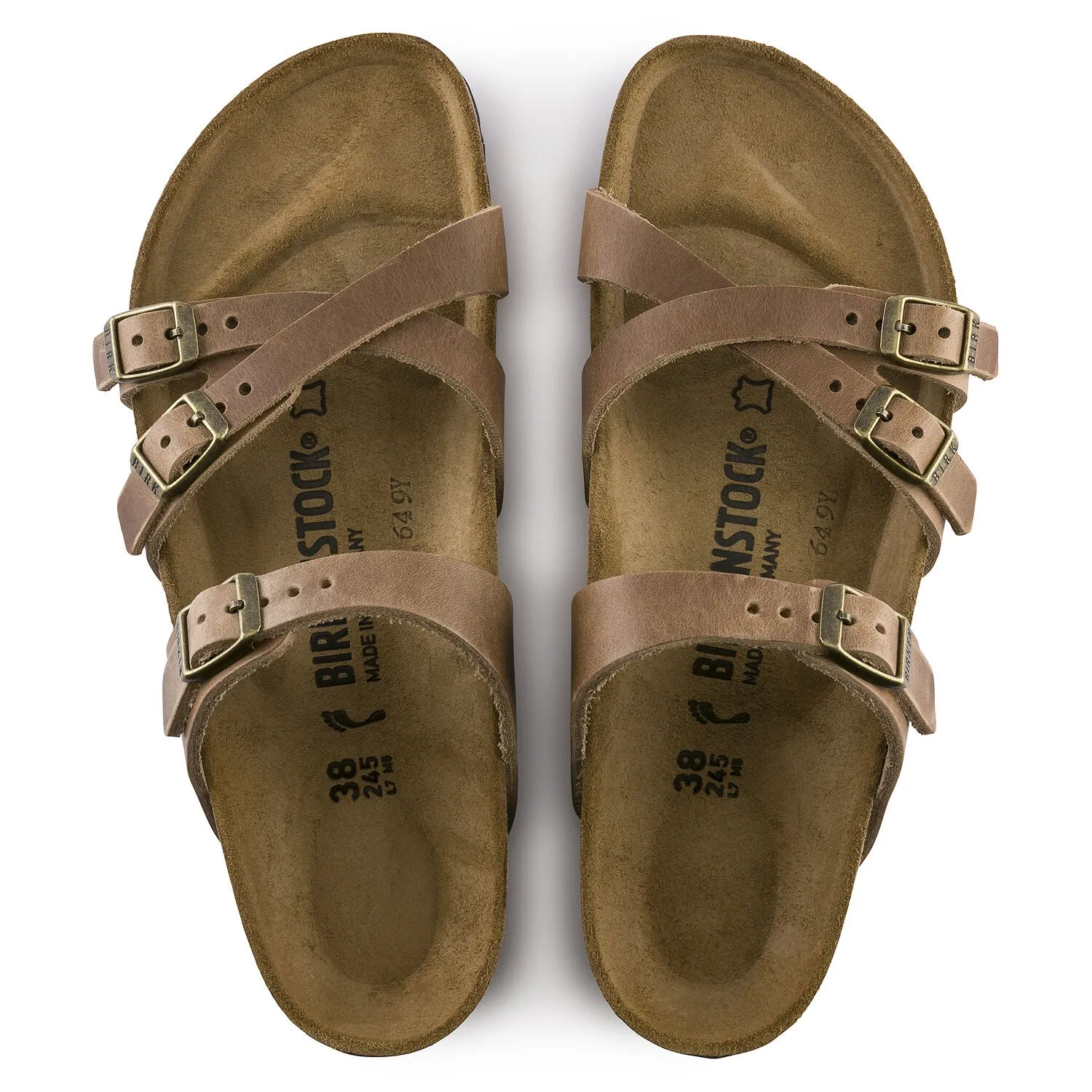 Franca - Tobacco Oiled Leather||Franca - Cuir huilé tabac