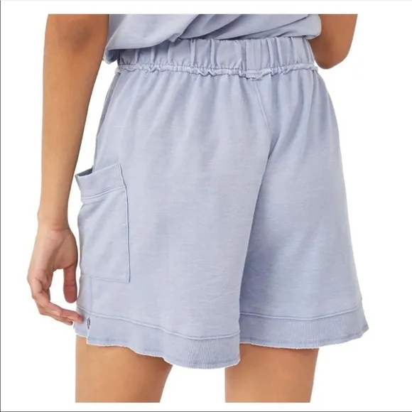 Free People Cozy Girl Shorts - Sea Foam