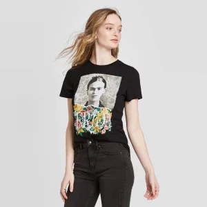 Frida Kahlo Women's Short Sleeve Graphic T-Shirt (Juniors') FKF008AJTG