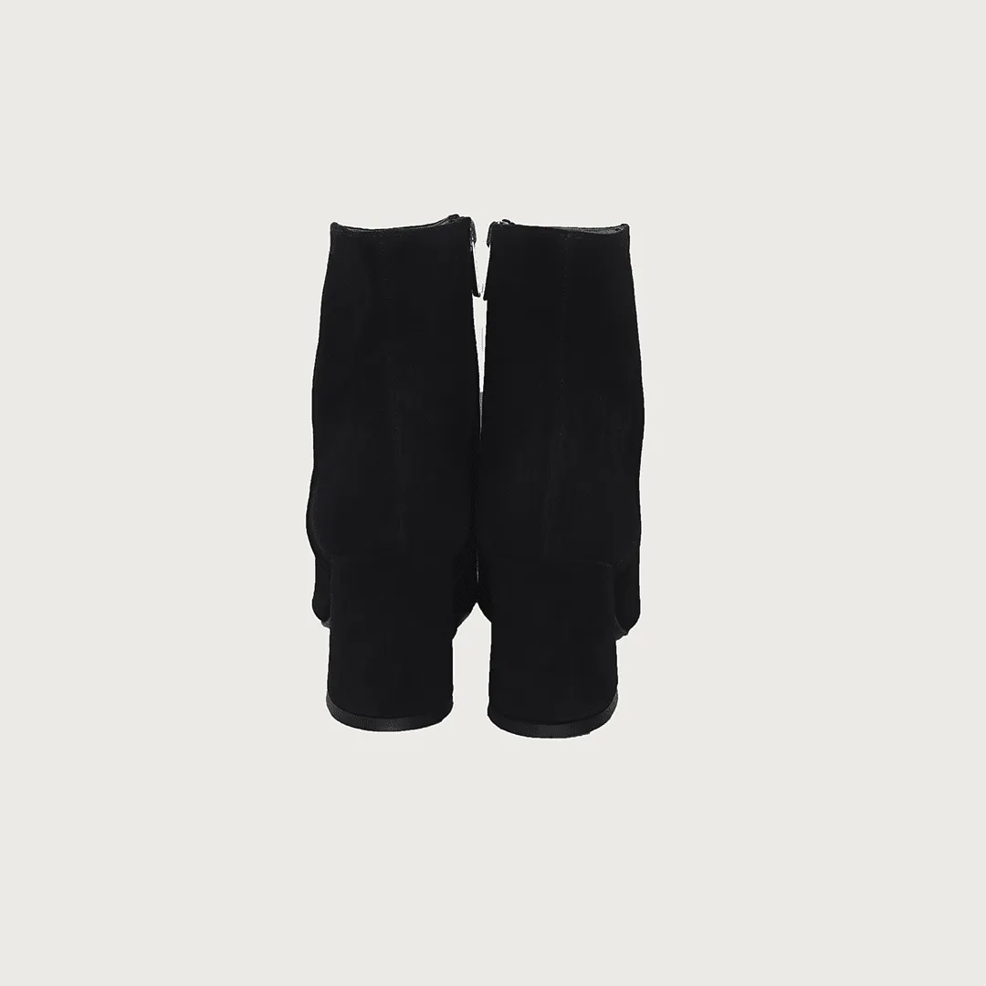 GAIA BLACK SUEDE