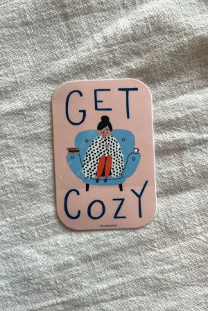 Get Cozy Sticker