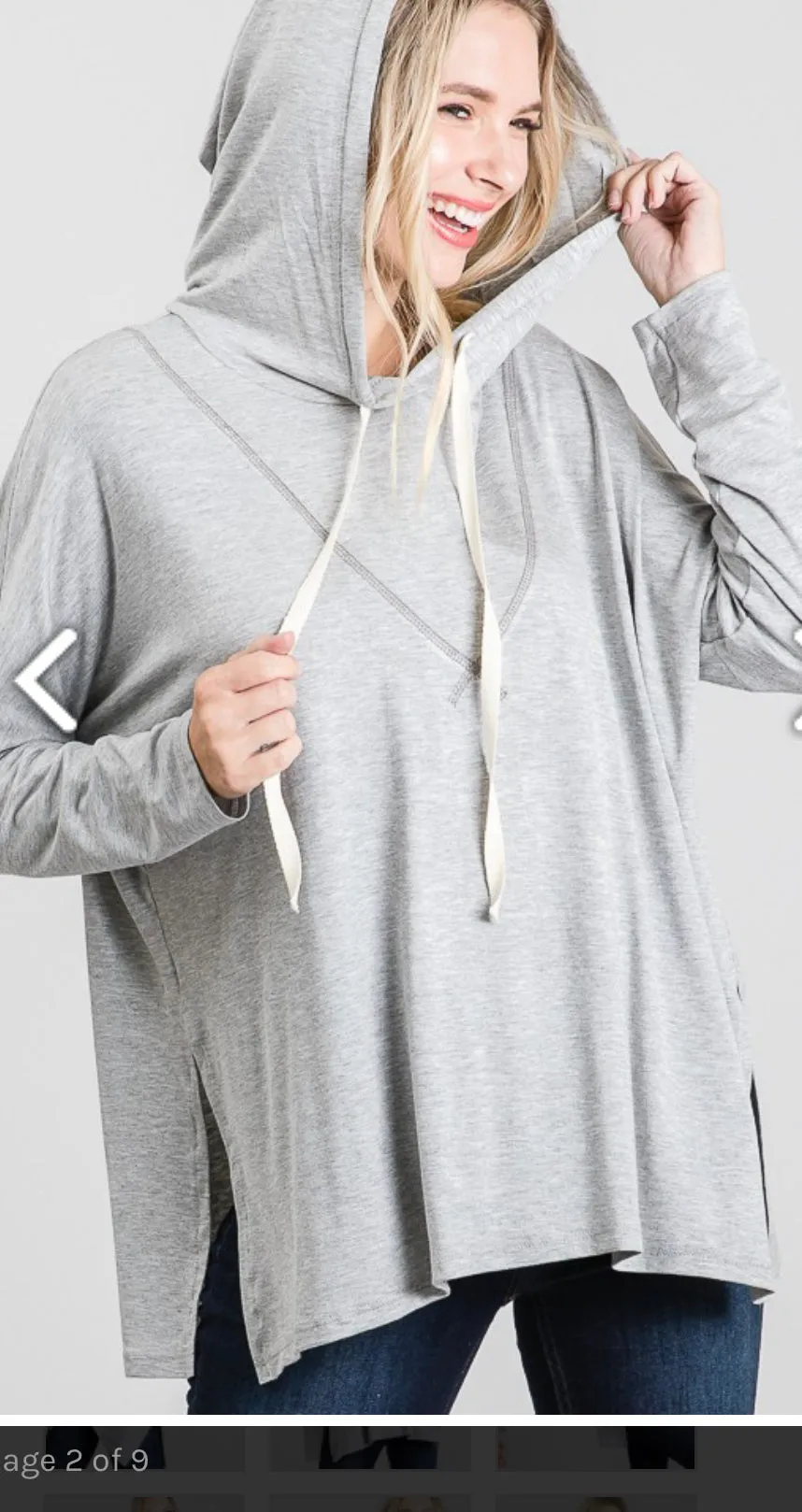 Get Up and Go Long Sleeve Hoodie-2 colors available