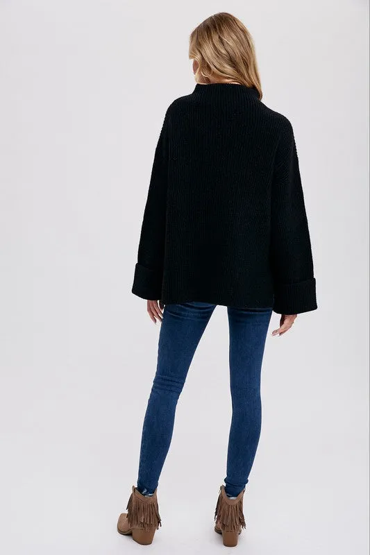 go to black sweater