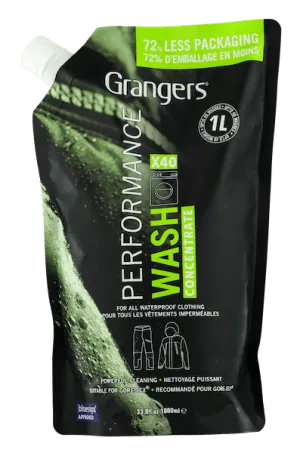 Grangers Performance Wash Concentrate Refill Pouch - 1L