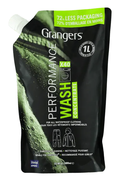 Grangers Performance Wash Concentrate Refill Pouch - 1L