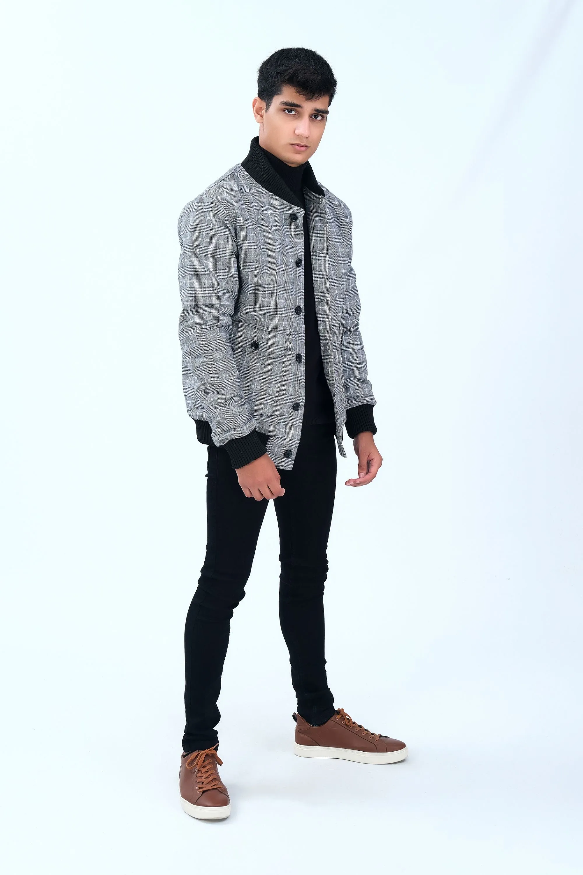 Grey Warm Jacket