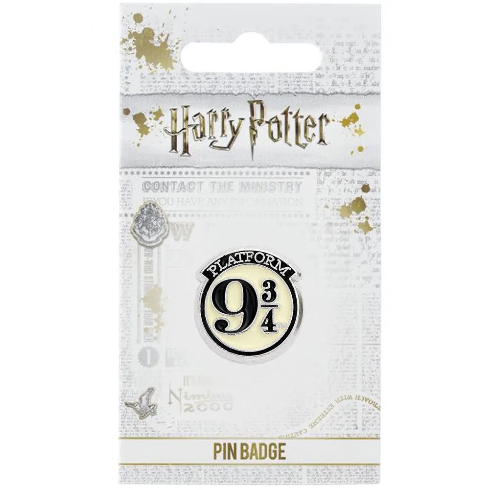 Harry Potter Badge 9 & 3 Quarters