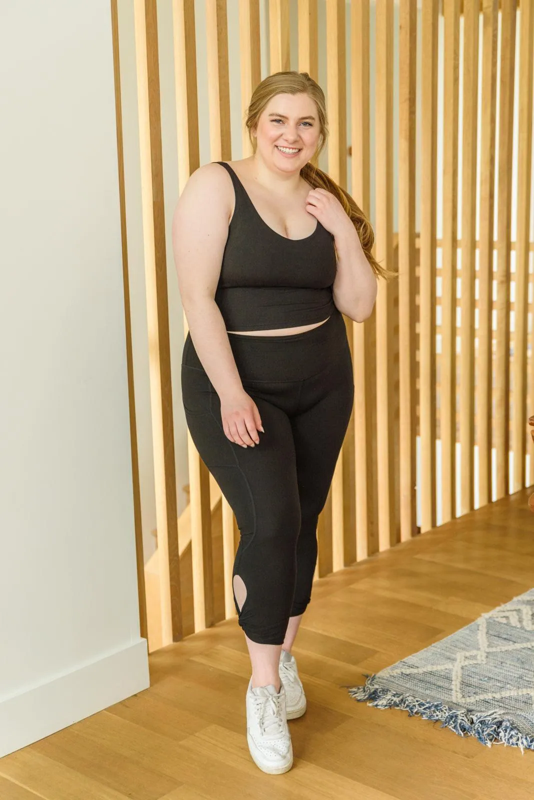 Hazel Blues® | Move With Me Black Tank