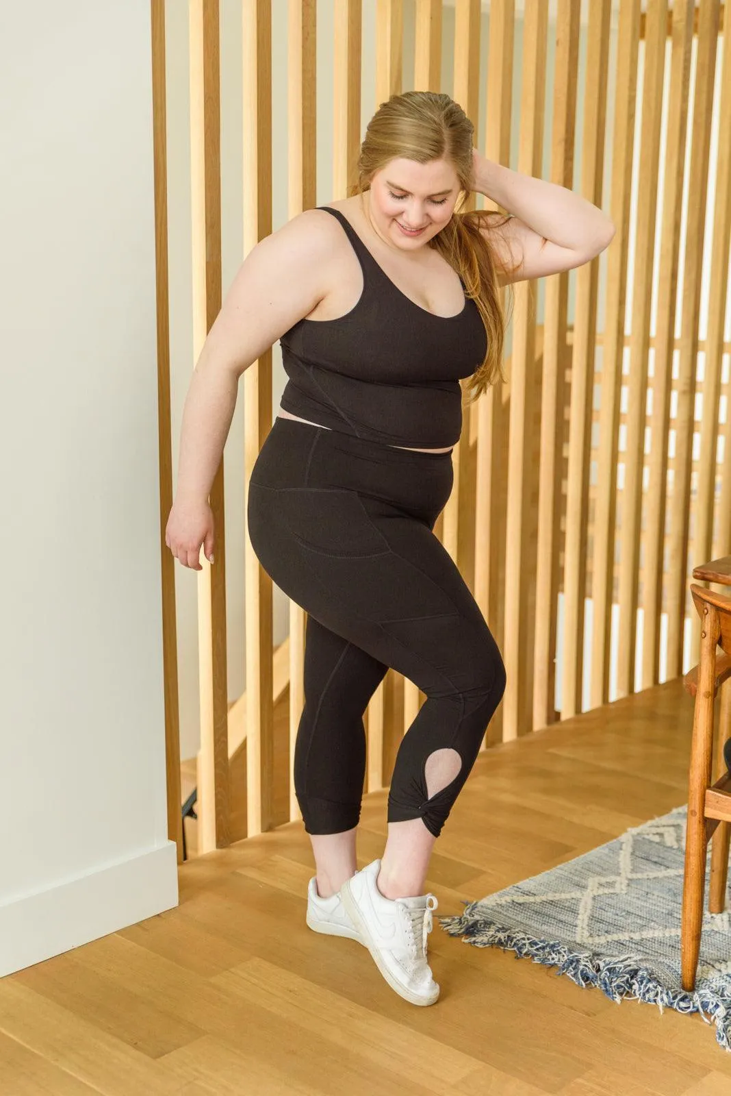 Hazel Blues® | Move With Me Black Tank