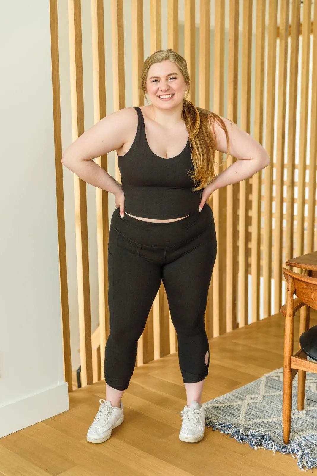 Hazel Blues® | Move With Me Black Tank