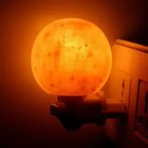 Himalayan Salt Lamp with Warm White Glow