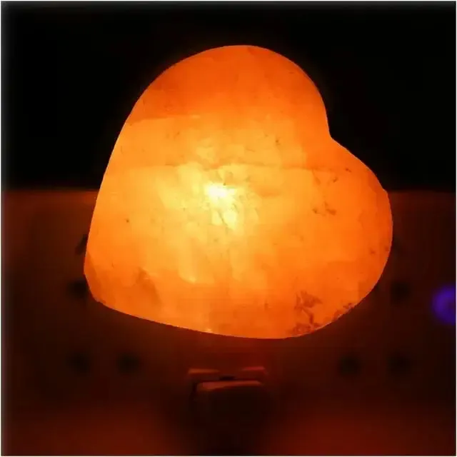 Himalayan Salt Lamp with Warm White Glow
