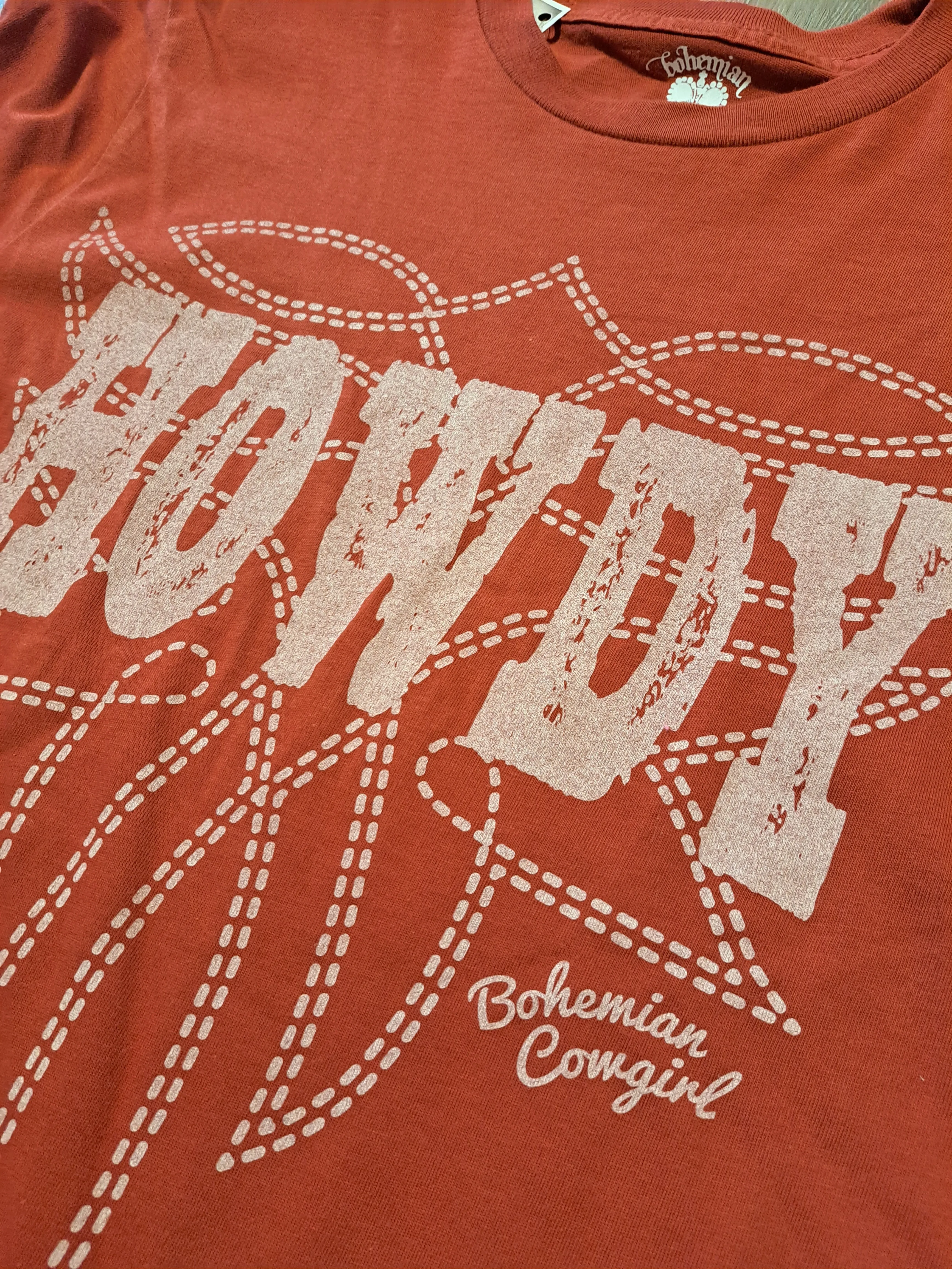 Howdy Boot Stitch T-Shirt - WS