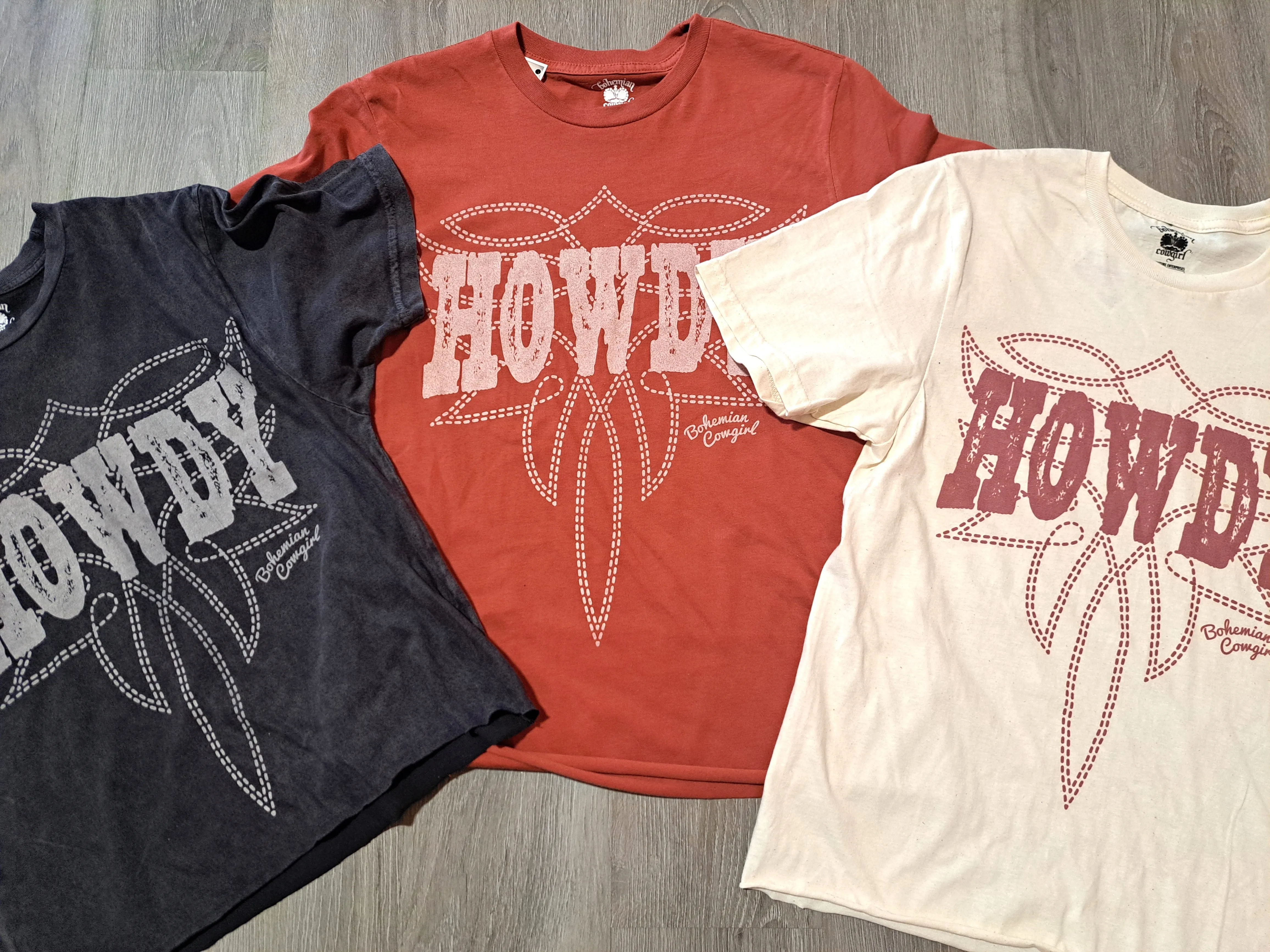Howdy Boot Stitch T-Shirt
