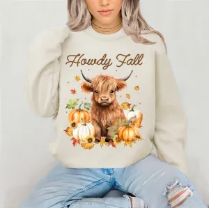 Howdy Highland Fall Crewneck