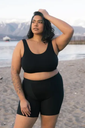 Huha - Sporty Bralette | Black