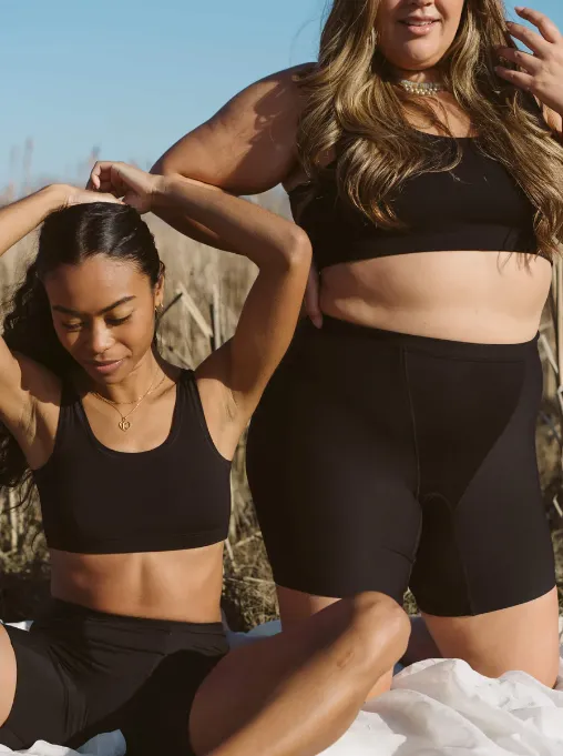 Huha - Sporty Bralette | Black