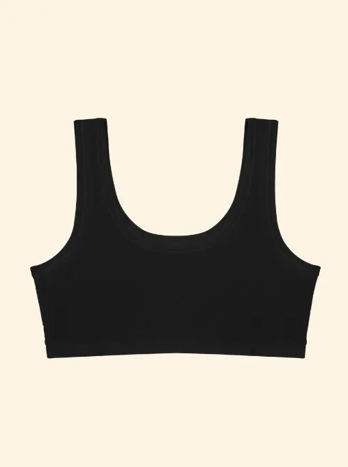 Huha - Sporty Bralette | Black