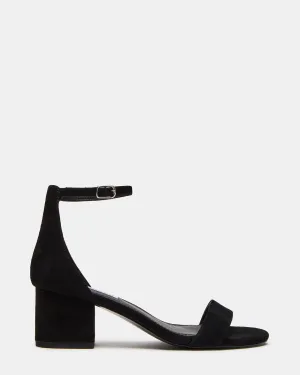 IRENEEW BLACK SUEDE