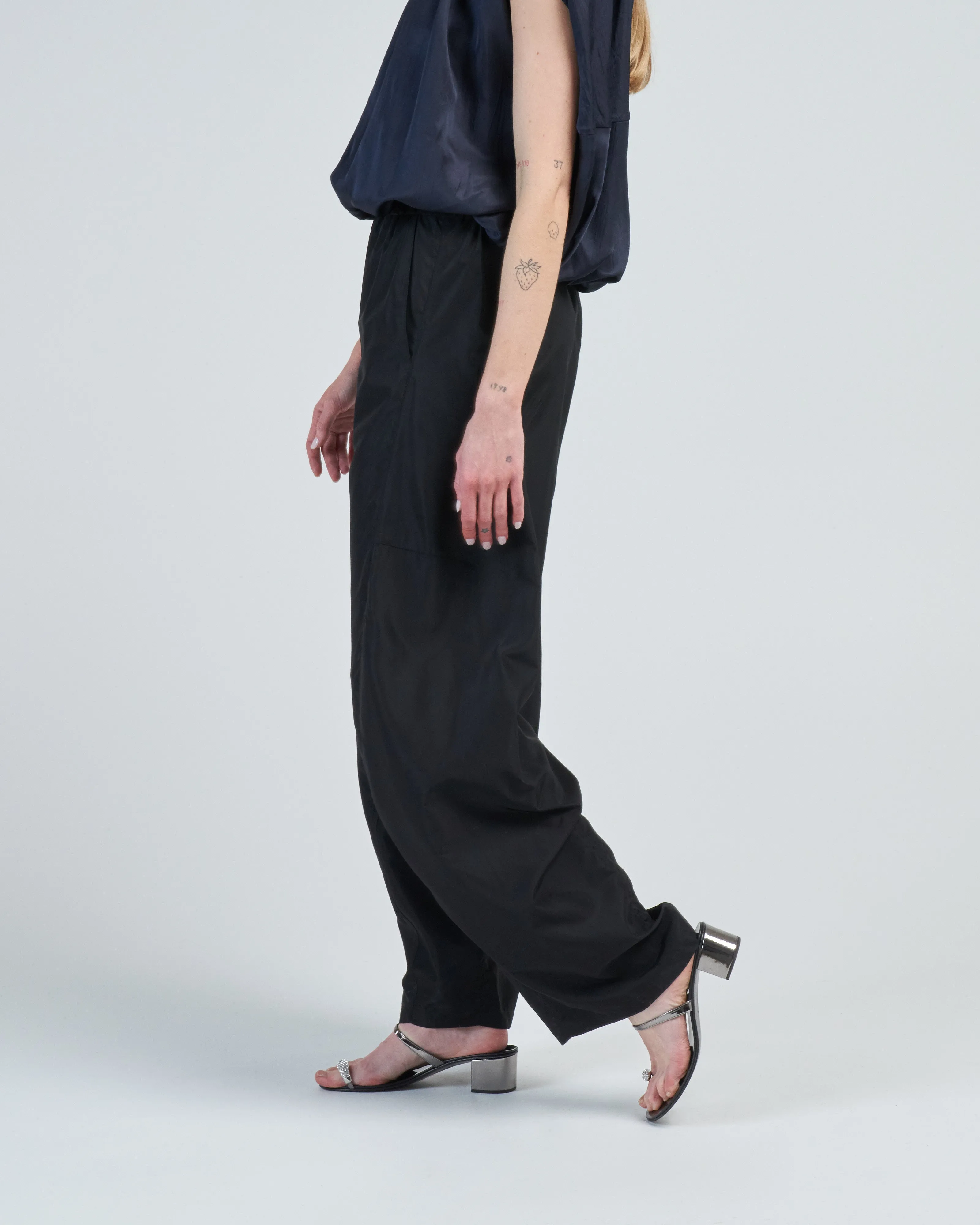 italian sporty nylon winslow pant