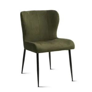 Jennifer Dining Chair - Green Eco-Suede