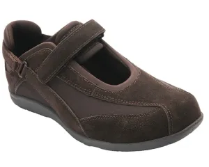JOY Brown Suede/Stretch