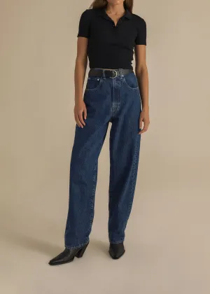 Kayla Relaxed Barrel Jean || Sienna