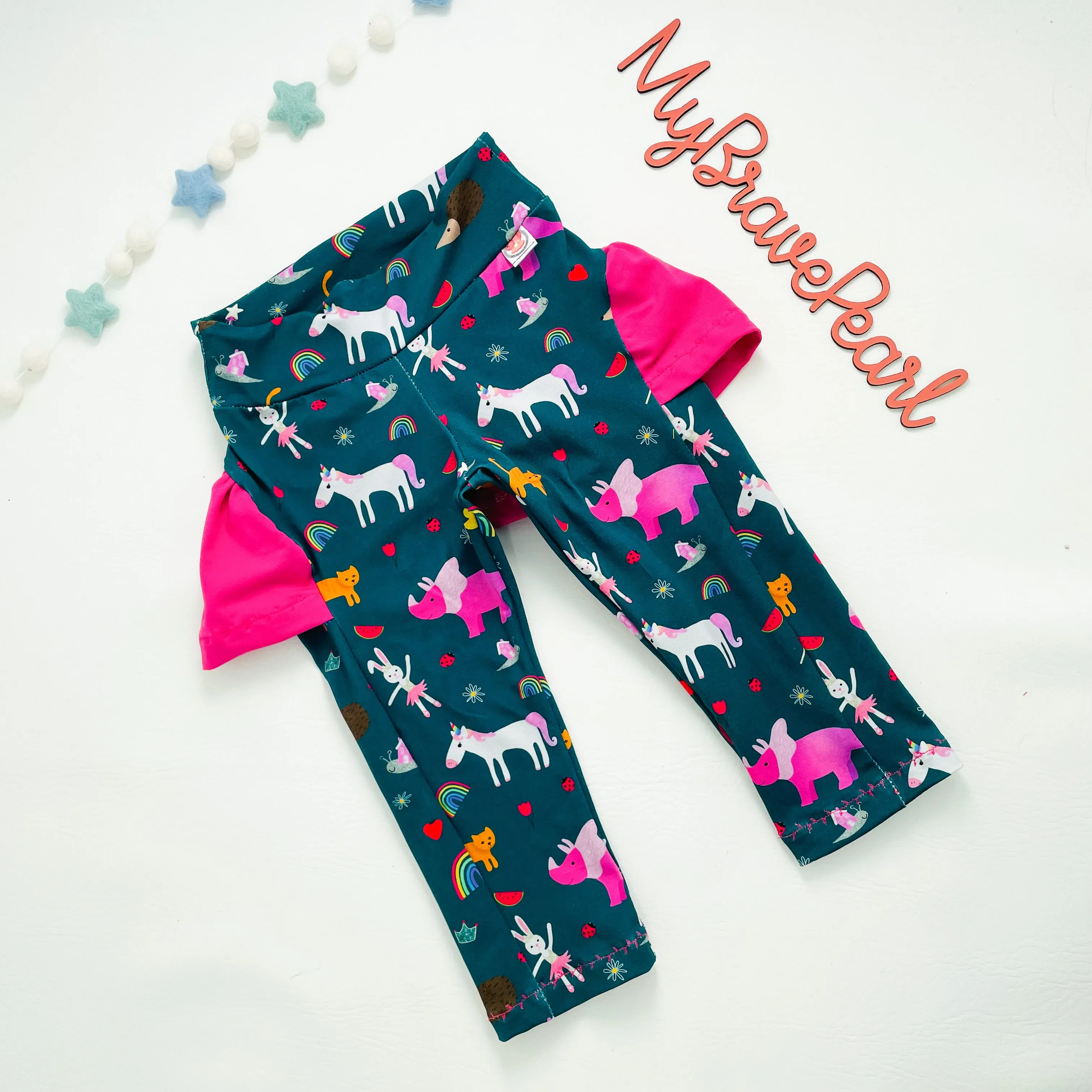 Kids Ruffle Leggings