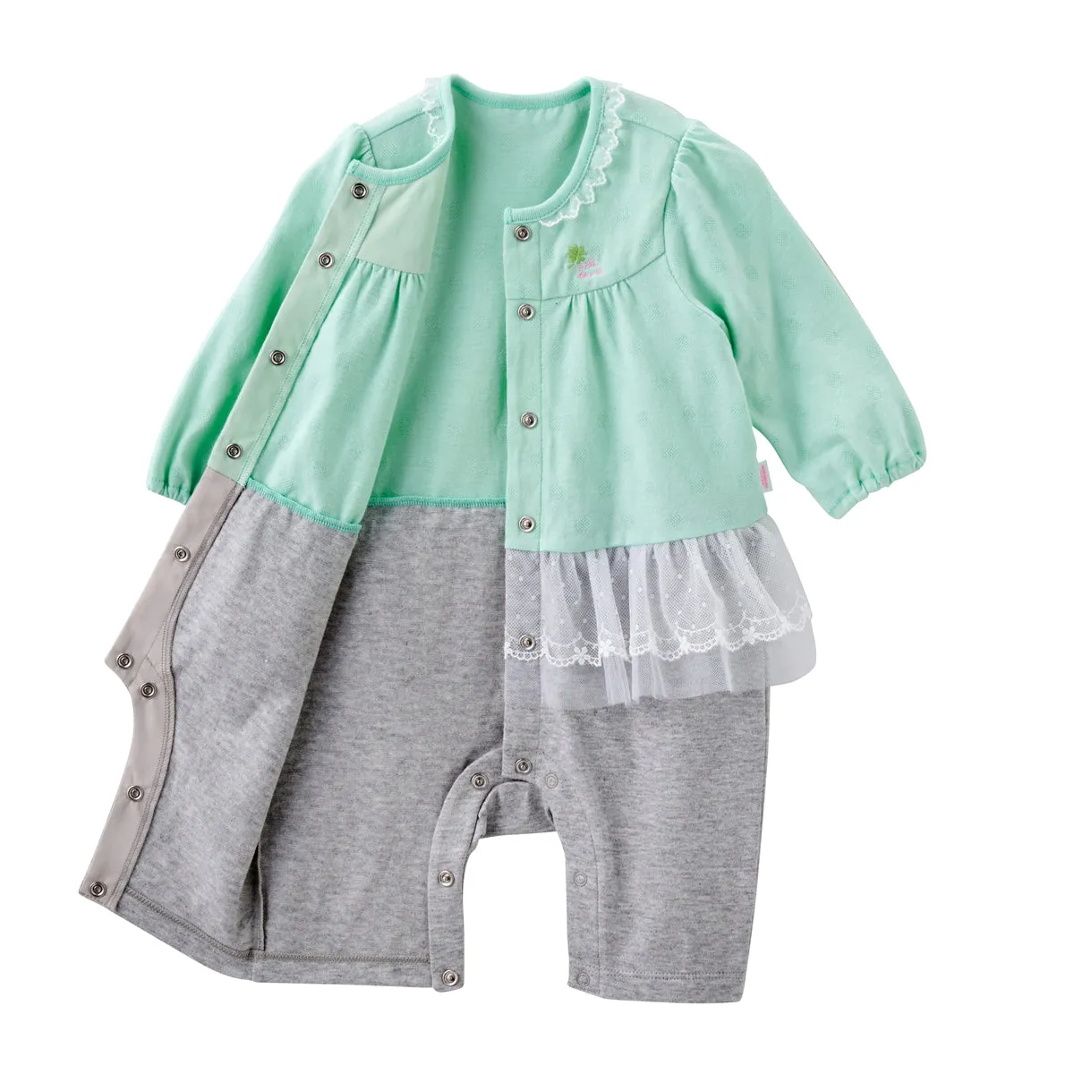 Lace Bottom Coverall for Warm Season