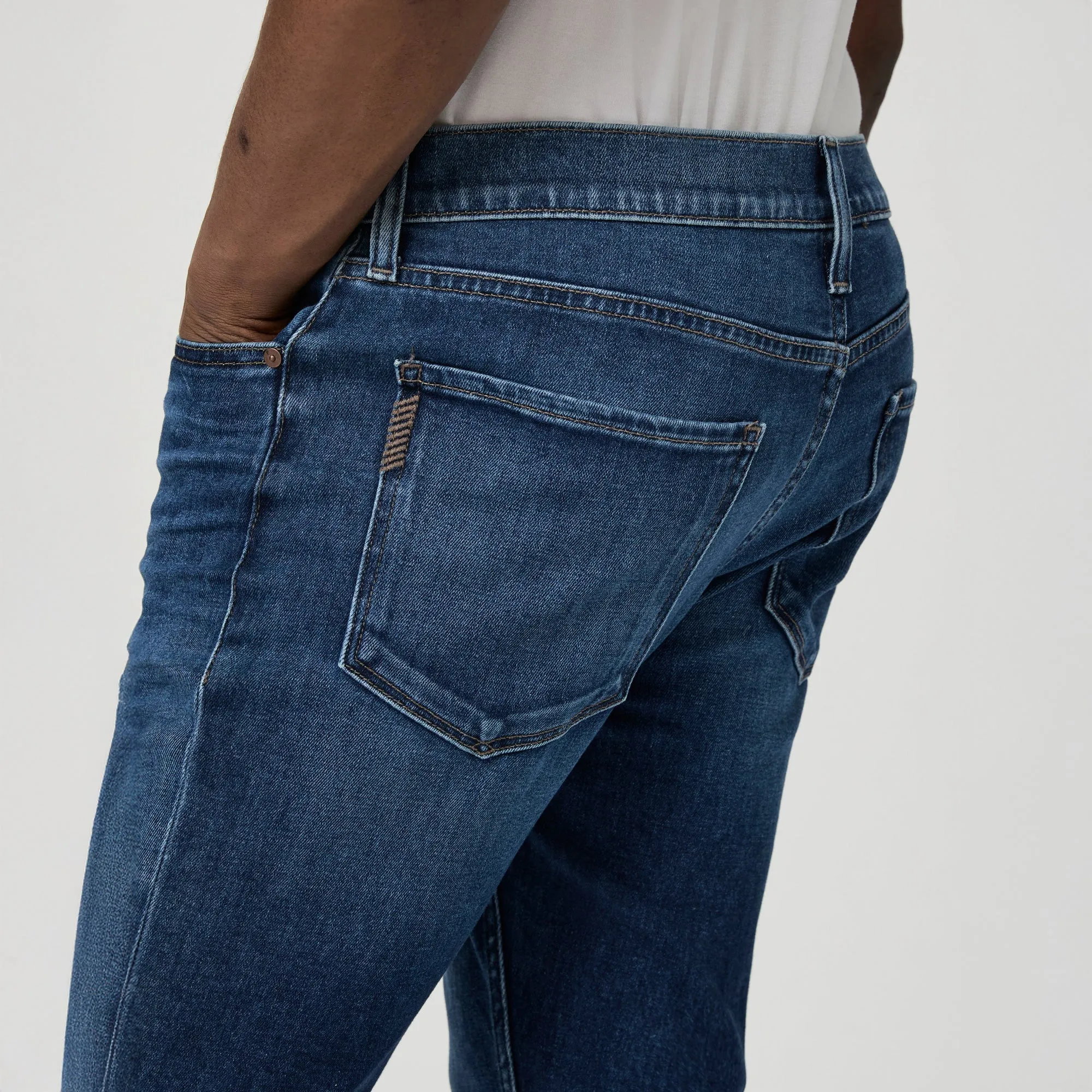 Lennox - Combs Slim Fit Vintage Transcend Jeans - PAIGE
