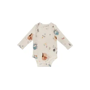 Loulou Lollipop L/S Bodysuit - Cozy Forest