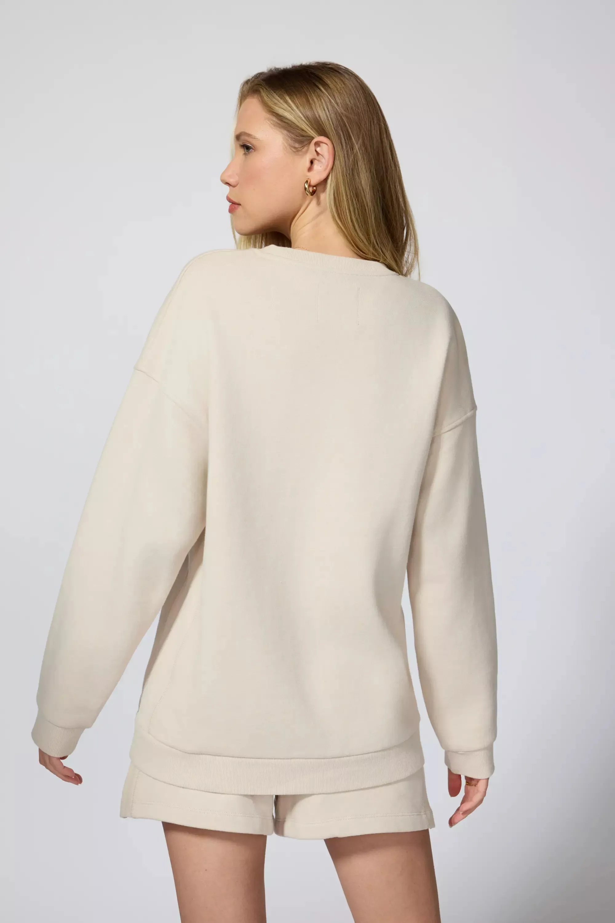 Luxefleece Relaxed Sweatshirt - Stone
