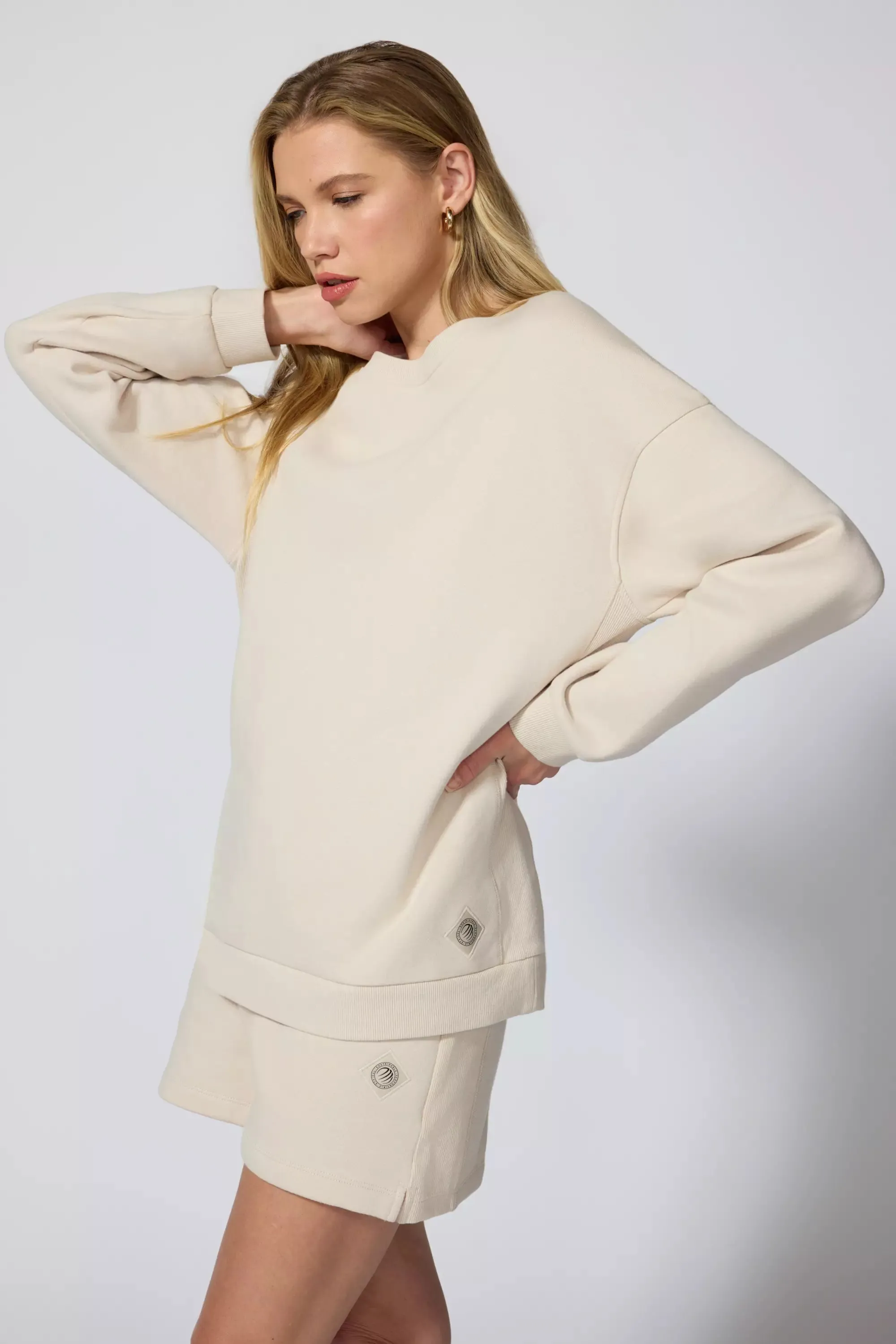 Luxefleece Relaxed Sweatshirt - Stone