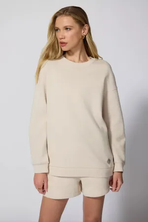 Luxefleece Relaxed Sweatshirt - Stone