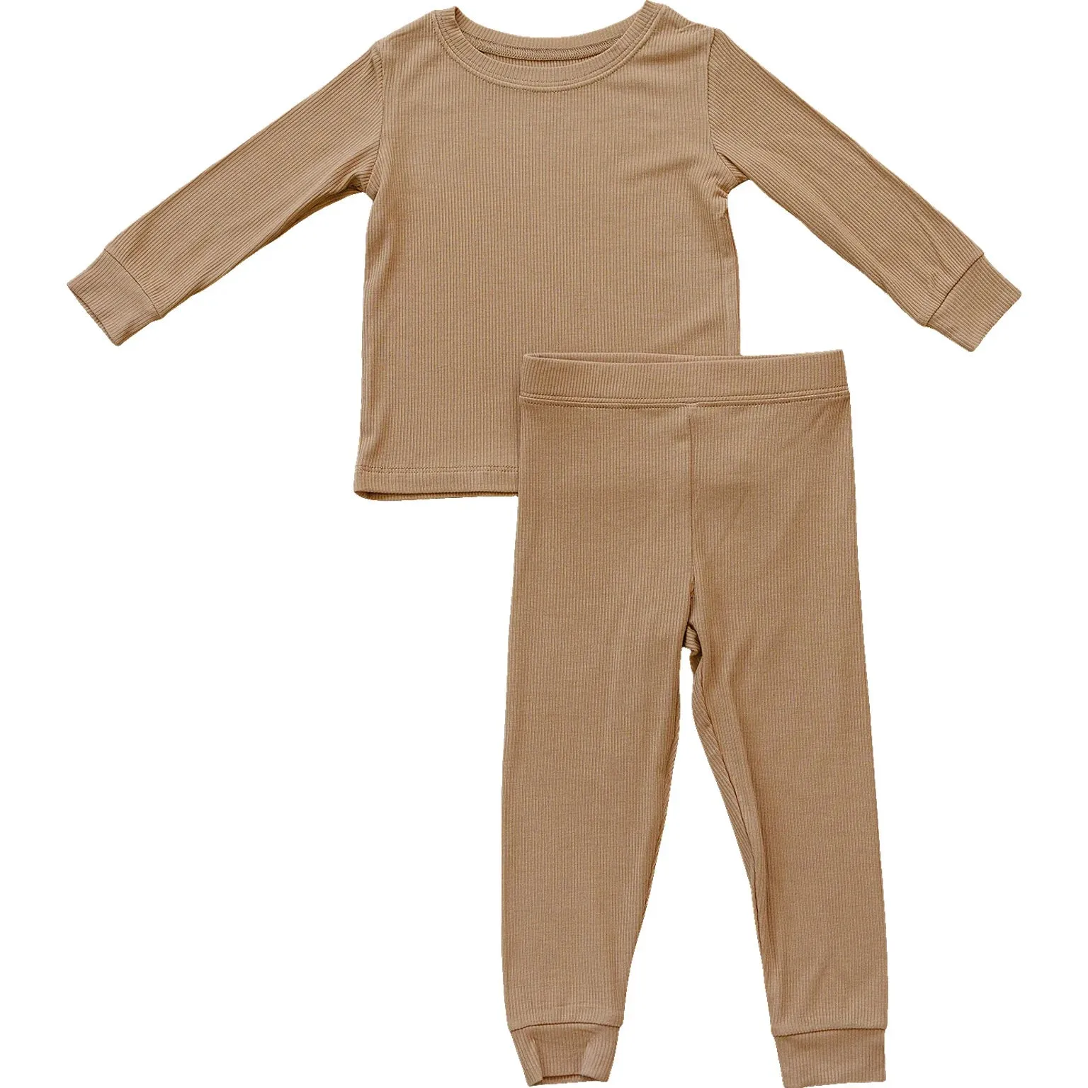 Mebie Baby Two-Piece Ribbed Cozy Set