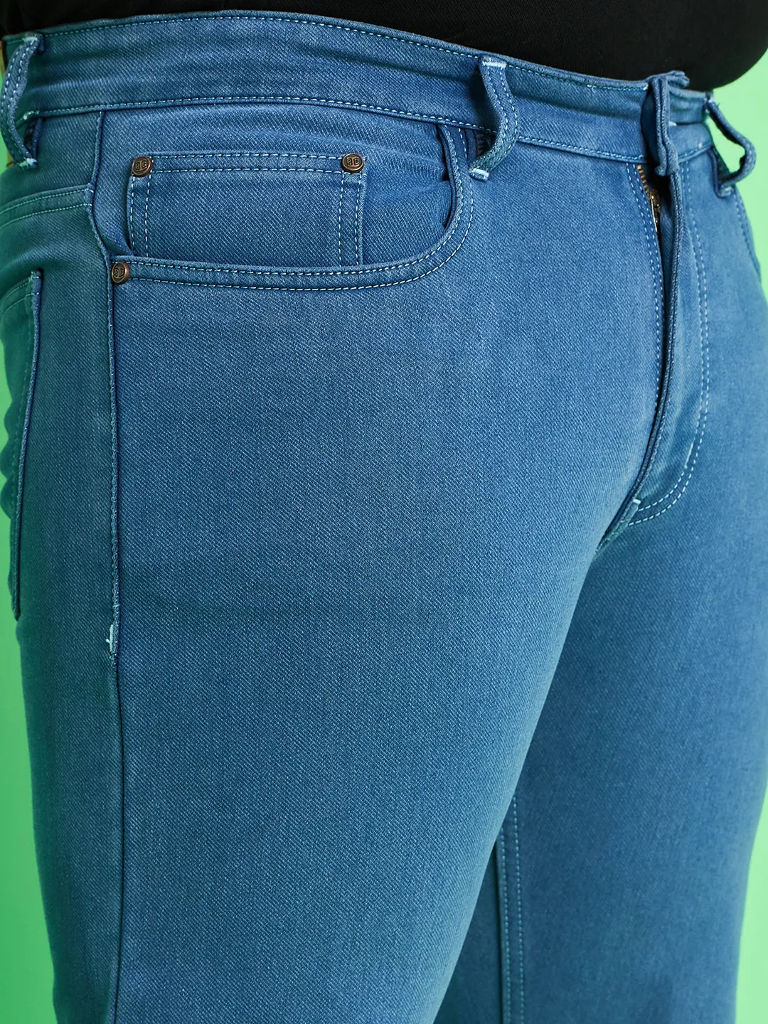 Men Plus Size Jorge Solid Jeans