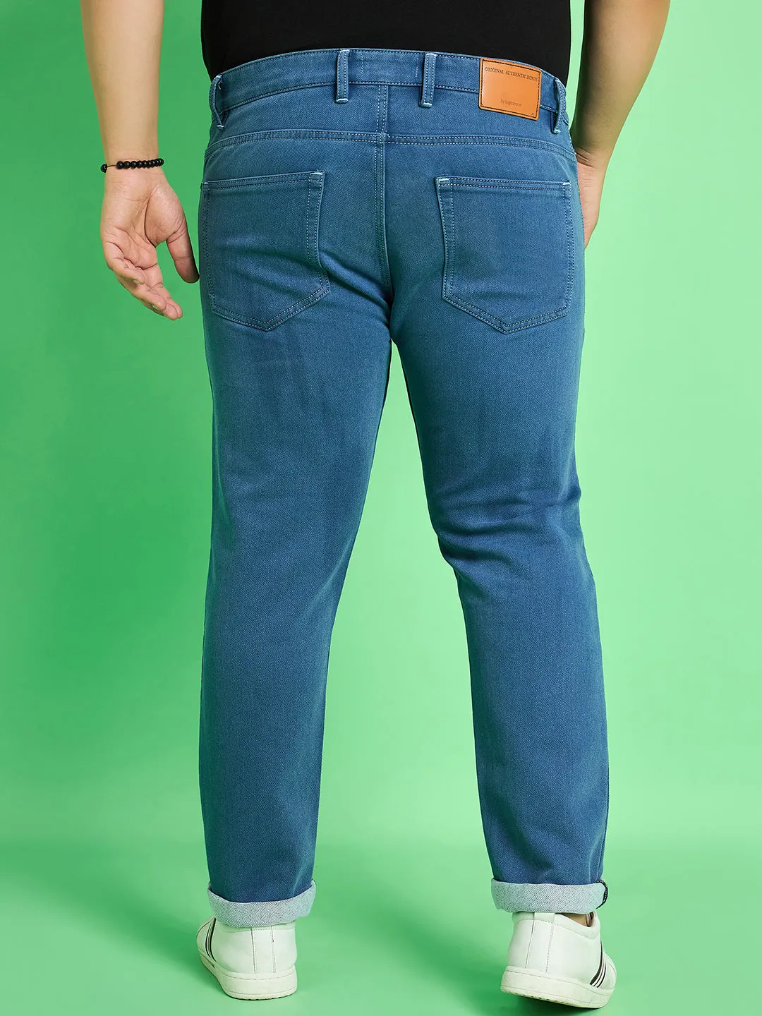 Men Plus Size Jorge Solid Jeans