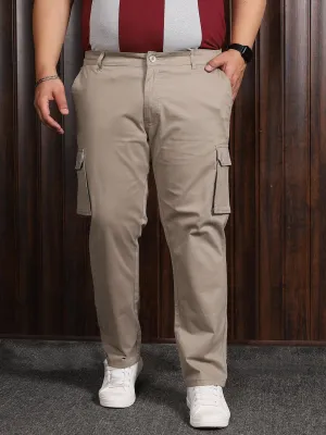 Men Plus Size Titman Solid Trouser