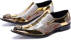Men's Western Dress Loafers Tuxedo Composite