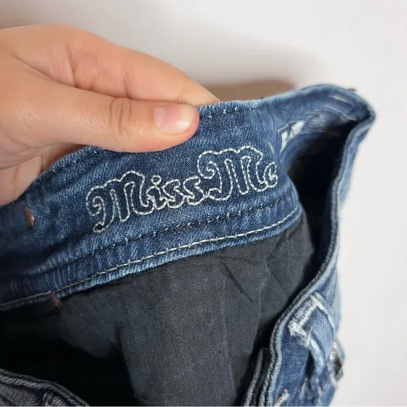MISS ME JE5652ER Easy Boot Jeans. Size 27
