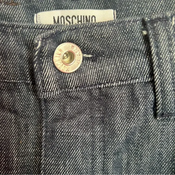 Moschino Boot Cut Jeans Size 27- Y2K- 90s/2000s- Boho- Flare