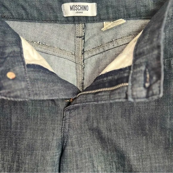Moschino Boot Cut Jeans Size 27- Y2K- 90s/2000s- Boho- Flare