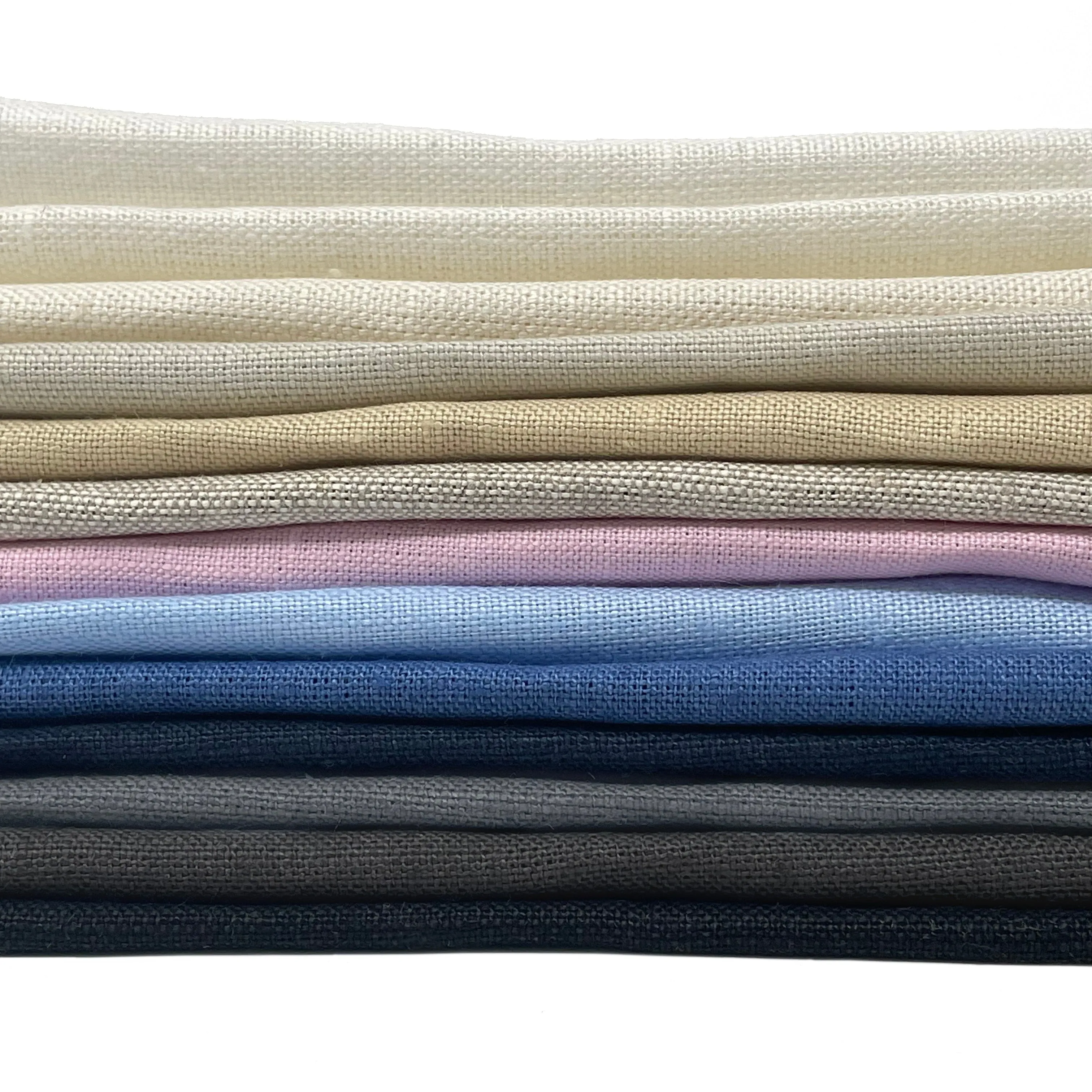 Natural Linen Relaxed Roman Shade/CL1010