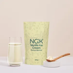 NGX Vanilla Ice Cream Flavour Boost - 40 Servings